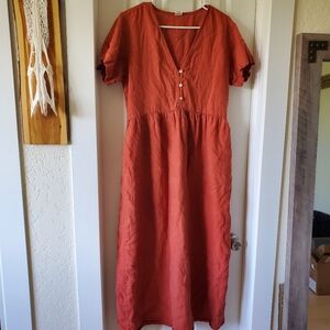 Rove 100%linen Dress